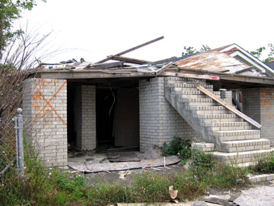 Stairway to nowhere